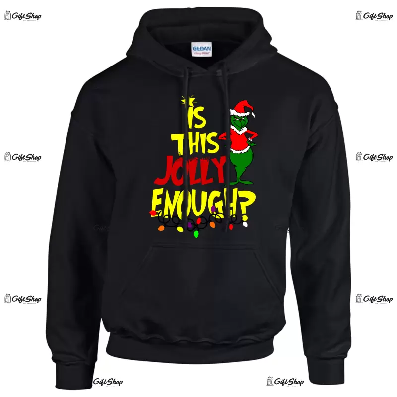 Is this jolly enough? , hanorac cu mesaj
